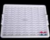 Caja de rejillas Stitch 42/50/78, contenedor portátil de almacenamiento de cuentas de Elizabeth Ward, caja de almacenamiento de plástico transparente con pintura de diamantes
