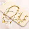 Bangle Women Gold Plated Chain Bracelets Luxury Bracelet Stainless Steel Boutique Jewelry Winter New Couple Family Gift Charm Bracelet Brand Designer Jewelry 2024