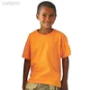 Camisetas cor sólida 2022 crianças camisetas verão camiseta para meninas 2-8t tops para meninos algodão crianças camisetas escola criança outerwear ldd240314