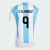 24 25 Argentinië Copa America voetbalshirts 3 sterren 2024 2025 1994 Retro DI MARIA DYBALA voetbalshirt MARADONA MONTIEL MARTINEZ heren kinderkit volledige Camiseta de Futbol