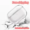 transparent case For Air pods pro 2 air pods 3 Earphones airpod Bluetooth Headphone Accessories Silicone Cute Protective Cover Wireless Charging Box case