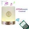 Portable Speakers SQ-112 Portable Touch Bluetooth Wireless Speaker APP Control Night Light Bulb Remote Control Lamp Speaker Home Bedroom Decor 240314