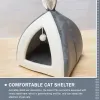 Cages Guinea Nest Cat House Comfortable Pet Sleeping Foldable Tent Shelter Pp Cotton Stuffed Puppy
