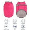 Reversible Small Dog Down Jacket Dual Colors Reflective Winter Dog Clothes For Large Dogs Pet Chihuahua Coat French Bulldog Vest 240301