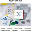 Gan 356 Icarry 3x3 Manyetik Sihirli Küp 3x3x3 Mıknatıslar Akıllı Hız Bulmacası Gan Cube Beyin Fragmanları Gan 356 Educational Toys 240304