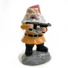 Garden Decorations Doll Proting Fun High-kvalitet unik hållbar söt jul Santa Claus Mask med White Beard Gift Top Rated