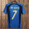 94 96 Maillot de football rétro Italie 1982 1990 1996 1998 2000 FOOTBALL À DOMICILE Maldini Baggio Donadoni Schillaci Totti Del Piero 2006 Pirlo Inzaghi Buffon XXL