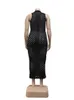 WMSTAR PLUS STORLEK KLÄNNER FÖR KVINNA SEXY HOLLOW OUT KNITED ELEGANT MAXI DRESS CLUB OUTFITS I SUMMER POCHOTSALE DROP 240312