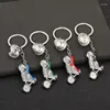 Sleutelhangers Creatieve Mini Machines Sleutelhanger Micro Motorfiets Sleutelhanger Model Auto Hanger Mode Sleutelhouder Ketting Voor Ring