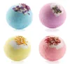 Bubble Bath Bomb Dry Flower Explosion Natural Floral Essential Oils Bathbombs Fizzers Dusch Steamers Bading Deep See Salt Ball B9267250