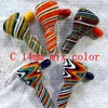 New Arrived Colorful 14mm bowl and 18mm glass bowl Male Joint Handle Beautiful Slide bowl piece smoking Accessories