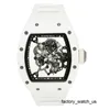 Montre Antique RM Watch Athleisure Watch Rm055 Céramique Blanche Rm055