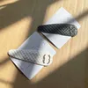 Spring Black White Vintage Pu Leather Hairclip Simple Designer Style BB Hair Clip Charm Hårtillbehör för kvinnor Nya pannband för kvinnor