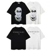 Mannen T-shirts Wit Casual Losse T-shirt IH NOM UH NIT Top Tees Mannen Vrouw All-Match Goede kwaliteit Katoen Korte Mouw