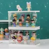 Acryl Blind Box Showcase Organizer Actiefiguren Vitrine Stofdicht Artcrafts Speelgoed Pop Model Collectible 240314