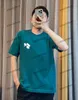 Xinxinbuy Homens Designer Tee Camiseta 2024 Itália Pin Carta Bordado Malha Manga Curta Algodão Mulheres Cinza Preto Branco Verde Vermelho Azul M-3XL