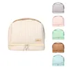 Sacs à cosmétiques Toast Makeup Bag PU imperméable et multifonctionnel