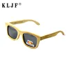 Neue polarzierte Sonnenbrille Holzbrillen Männer Frauen Holz runden Markendesign 2024 Trendy Großhändler Retro Eyewear Beach LUB102