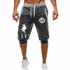 Heren Gym Shorts Run Jogging Sport Fitness Bodybuilding Joggingbroek Mannelijke Workout Training Merk Knielengte Korte Broek 240308