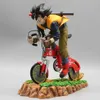 Action Toy Toy Agigures 20.5cm Z Son Goku Cycling Anime Vicfures PVC Action Toys for Children Collector Super Saiyan DBZ Doll