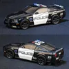 Giocattoli di trasformazione Robot Black Mamba Trasformazione BMB LS-02 LS02 Roadblock Police Car MPM05 Film 5 Versione in lega Action Figure Robot Toys yq240315