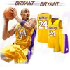 Футболка Kobe 24 Lakers James 23 Durant Curry баскетбольная сетка Owen детский костюм мужской