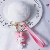 Cute Rabbit Keychain Anime Cartoon Penguin Toy Cute Pendant Doll Car Keyring Gifts for Girls and Children 2024