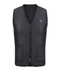 Gilet chauffant électrique d'hiver lavable USB gilet chauffant vêtements de physiothérapie thermique gilet sans manches en plein air veste de randonnée6315381