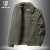 Herenjassen Winter Heren Katoenen Jas Fleece Jas Warme Bomber Windjack Merkkleding Dikke Parka Met Capuchon Plus Size Bovenkleding