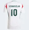 2024 Hongarije Voetbalshirts nationaal team maillots de football 2024 2025 SZOBOSZLAI SZALLAI SZALAI FERENCZI GAZDAG VINICIUS ORBAN PRISKIN 24 25 voetbalshirt