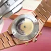 U1 Orologio da uomo AAA di alta qualità Cassa in acciaio inossidabile Master Cinturino meccanico di automazione Movimento automatico Vetro posteriore trasparente Lunetta in acciaio inossidabile V01-2 Orologio da polso