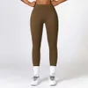 Lu Pant Alinhar Limão Controle Cintura Barriga Sustentável Leggings Altas Mulheres Esportes Firness Yoga Corrida Treino Leggins Treinamento de Levantamento de Bumbum