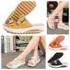 Designer Sandal Slipper Slides Shoes Män Kvinnor Buckles Classic Fashion Sandal Sizes 35-42 GAI Fashion Floral Slipper Black White