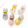 First Walkers Hot Printing In Baby Room Soft Flat Floor Socks Anti-Slip Autumn New Kids Shoes For Small Kids 240315