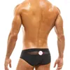 Mäns shorts wy65 låg midja täta män badkläder sexiga ihåliga ut surf simning strand pool badrum stam trosbikar bikinis baddräkter