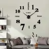 Wall Clocks Promotion! Frameless DIY Clock Decoration Mirror Surface Suitable For Living Room Office