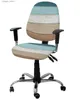 Stoelhoezen Vintage Boerderij Schuur Graan Elastische Fauteuil Computer Stoelhoes Stretch Afneembare Bureaustoel Hoes Split Stoelhoezen L240315