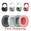 For Airpods Max bluetooth earbuds Headphone Accessories with ANC Transparent TPU Solid Silicone Waterproof Protective case AirPod Maxs Headphones Case