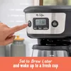 Programmierbare Kaffeemaschine mit starker Brühauswahl, Edelstahl, 12 Tassen, 230308