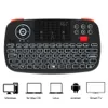 Rii i4 Mini BT Teclado inalámbrico con panel táctil 24GHz Ratón retroiluminado Control remoto para Windows Android TV Box Smart 240309