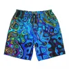 Men's Shorts Males Board Colorful 3D Printed Stylish Swim Trunks Abstract Art Fast Dry Sportswear Plus Size Short Pants