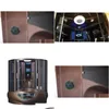 Andra badtoalettförsörjningar 1500mmx1500mmx2150mm Luxury Steam Shower Enclosure Mt-Funktionell TV-datorkontroll Våtkaffelguld SAU DH60Z