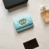 Lyxdesigner Plånbok Kvinnor Plånbok Flip Card Holder Coin Purse Card Holder Designer Diamond Sheepskin Coin Purse Card Bag Liten Wallet Handbag Mini Bag