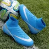 HBP Non-Brand Men Turf Soccer Shoes Football Boots Youth Cleats Sport Sneakers Large Size 35-47