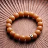 Pendanthalsband jadifierade Golden Berry Bodhi Root Armband Fashion Old-Styled Bead Zodiac Buddha