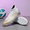 American Football Shoes Men Soccer Childrens Long Spikes Sports Society Boots Multicolor Training Match Sneakers Cleats Cleats