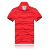 남자 브랜드 고급 남성용 캐주얼 티셔츠 자수 프린트 옷깃 통기 신속한 건조 최고 여름 비즈니스 셔츠 아시아 크기 S-XXXL