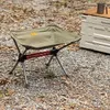 Camp Furniture Outdoor Folding Moon Stool Open Camp Fishing Barbecue Barbecue YQ240315