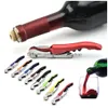 Öppnare Servitör Corkscrew Wine MTI-Funktionell 2 i 1 flaska Rostfritt stål Key Kitchen Gadget Bar Tillbehör 065210 Drop Leverans H DH39E