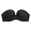 Soutien-gorge Sexy sans bretelles, Invisible, Push-Up, sous-vêtements pour femmes, sans couture, sans bretelles, haut tubulaire, Bralette, Lingerie pour femmes